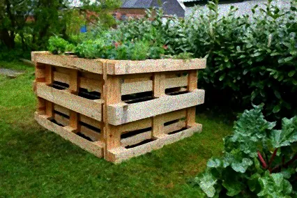 europaletten hochbeet